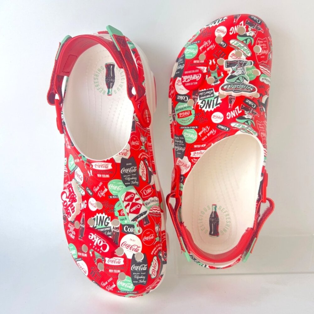 Crocs Coca-Cola All-Terrain Clogs Men Size 11